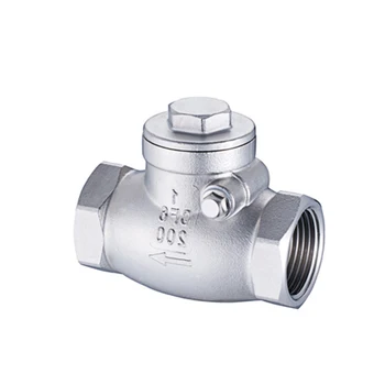 3/4" BSP Female Thread 304 Stainless Steel Check Valve One Way Non-return Valve For Water Oil Gas
3/4" BSP Female Thread 304 Stainless Steel Check Valve One Way Non-return Valve For Water Oil Gas
