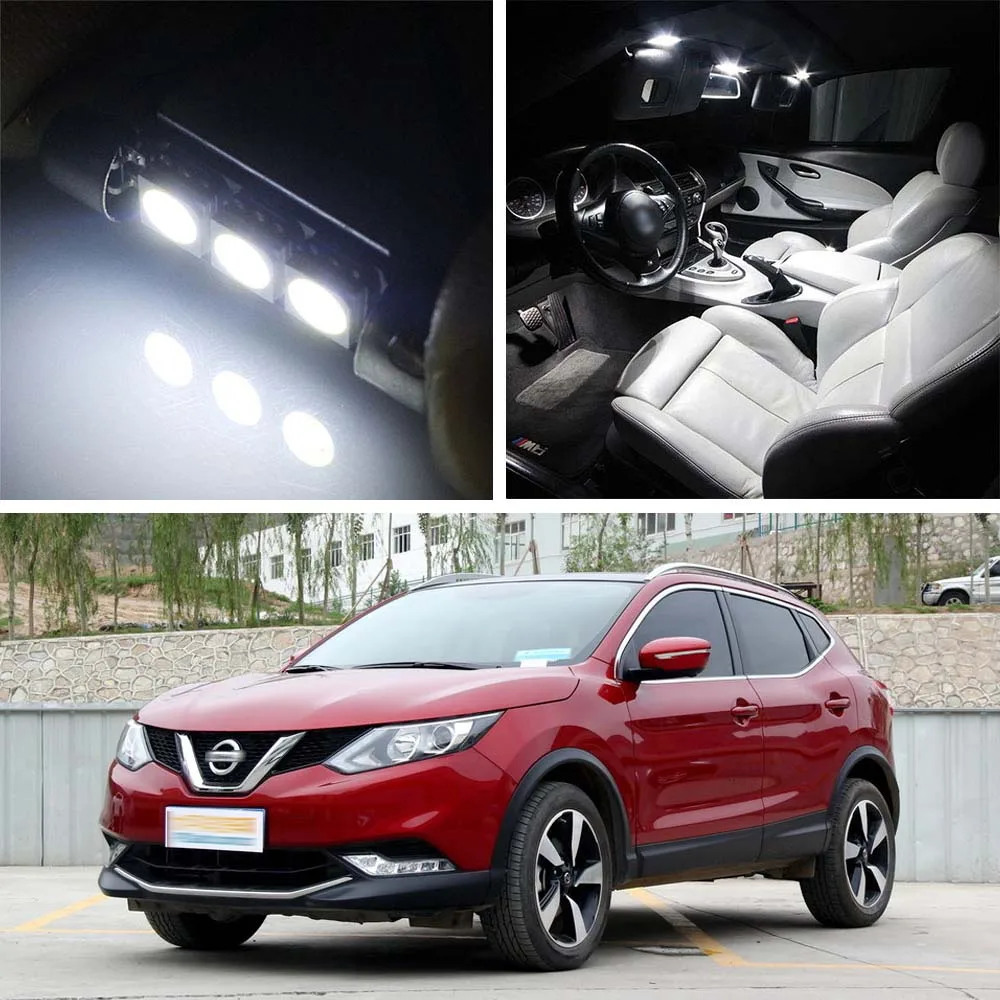 Canbus LED Lamp Interior Map Dome Trunk Plate Light Bulbs For Nissan Qashqai 2007-17
Canbus LED Lamp Interior Map Dome Trunk Plate Light Bulbs For Nissan Qashqai 2007-17