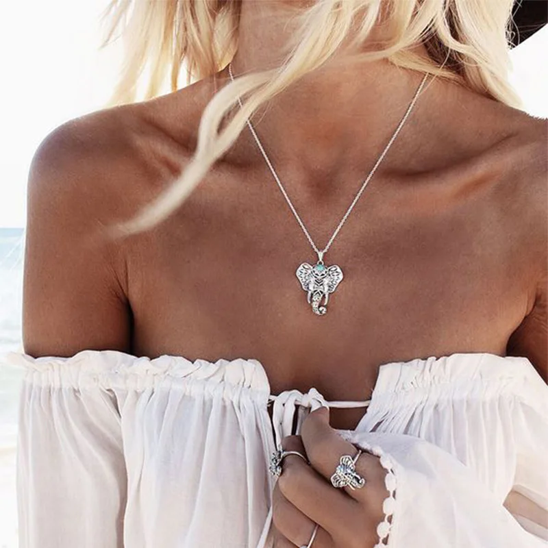Elephant shape vintage chocker necklace bohemian silver plated necklace women men Ethnic Clavicle necklaces & pendants
Elephant shape vintage chocker necklace bohemian silver plated necklace women men Ethnic Clavicle necklaces & pendants