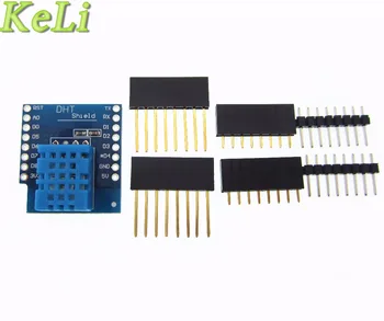 5pcs DHT11 Pro Shield for D1 mini DHT11 Single-bus digital temperature and humidity sensor module sensor
5pcs DHT11 Pro Shield for D1 mini DHT11 Single-bus digital temperature and humidity sensor module sensor