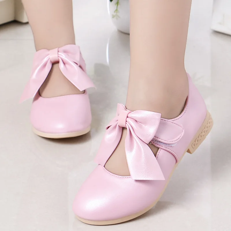Little Girls Leather Shoes Korean Version Pink White Children Flat Princess Shoes Spring Autumn Bow Single Shoes
Little Girls Leather Shoes Korean Version Pink White Children Flat Princess Shoes Spring Autumn Bow Single Shoes