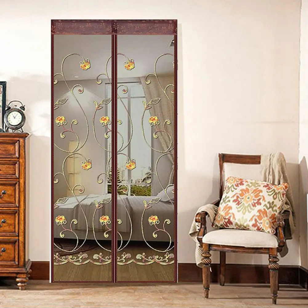 Home Magnetic Close Tulle Mesh Screen Embroidery Anti Mosquito Easy Installation Door Curtain Net Soft Flying Insects Silent
Home Magnetic Close Tulle Mesh Screen Embroidery Anti Mosquito Easy Installation Door Curtain Net Soft Flying Insects Silent