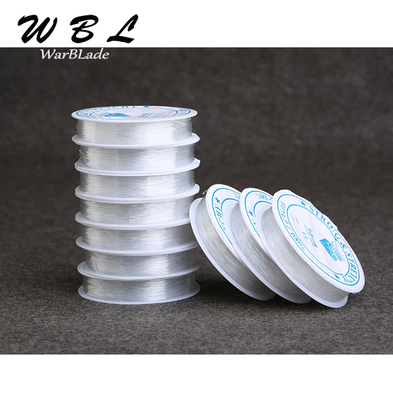 10M 0.5/0.6/0.7/0.8/1mm Crystal Cord Stretch Elastic Line Clear Round Beading Wire Thread String Beads For DIY Bracelet Making
10M 0.5/0.6/0.7/0.8/1mm Crystal Cord Stretch Elastic Line Clear Round Beading Wire Thread String Beads For DIY Bracelet Making