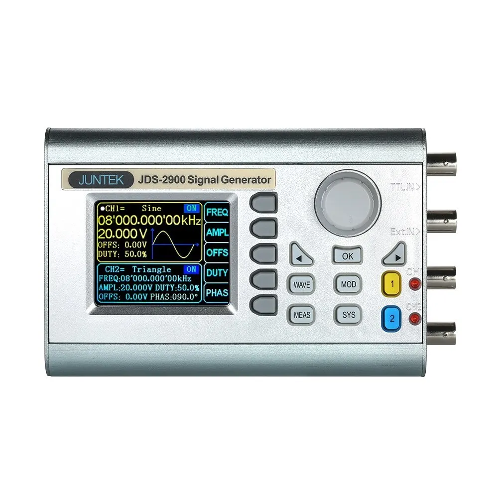 

JDS2900-15M High signal generator Digital Dual-CH DDS function Generator Arbitrary Waveform Pulse frequency Generator