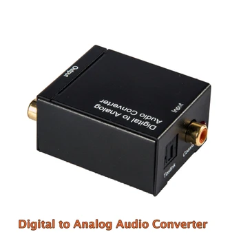 Mini Digital to Analog Converter Digital Optical Coaxial Toslink Signal to Analog Audio Converter Adapter RCA L/R
Mini Digital to Analog Converter Digital Optical Coaxial Toslink Signal to Analog Audio Converter Adapter RCA L/R