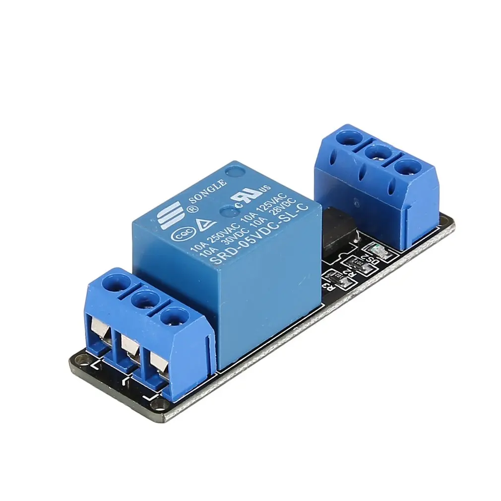 

5V 1 Channel Relay Module Interface Board Low Level Trigger Optocoupler for Arduino SCM PLC Smart Home Remote Control Switch