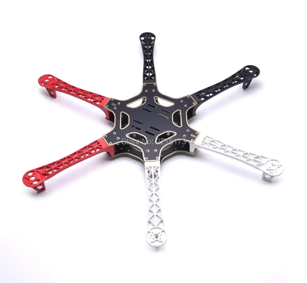 

DIY F550 550 Hexa-Rotor Air Flame 550mm PCB 6-Aixs Frame Kit For RC Racer Drone Accessories