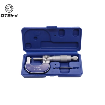 Outside Diameter Micrometer High Quality Stainless Steel 0-25MM Measuring Gauge Spiral Wire Clamp 0.01MM Caliper Measuring Tools
Outside Diameter Micrometer High Quality Stainless Steel 0-25MM Measuring Gauge Spiral Wire Clamp 0.01MM Caliper Measuring Tools