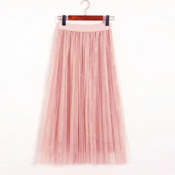 Skirts Maxi Skirt Europe Empire Polyester Cotton Mid-calf Solid And America Real New Style Women's Lace Pleated Skirt
Skirts Maxi Skirt Europe Empire Polyester Cotton Mid-calf Solid And America Real New Style Women's Lace Pleated Skirt