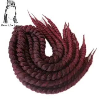 Desire for hair 5packs 18inch 110g 12strands crochet synthetic mambo twist braids hair ombre black burgundy purple color
Desire for hair 5packs 18inch 110g 12strands crochet synthetic mambo twist braids hair ombre black burgundy purple color
