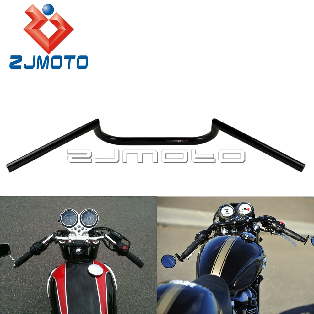 ZJMOTO Motorcycle Black 7/8" Cafe Racer Clubman Handlebar Bars For Honda Yamaha Suzuki Triumph ACE Bobber Chopper
ZJMOTO Motorcycle Black 7/8" Cafe Racer Clubman Handlebar Bars For Honda Yamaha Suzuki Triumph ACE Bobber Chopper