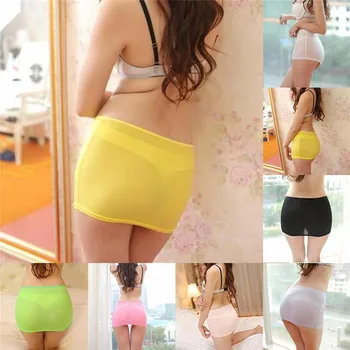 Ice Silk Sexy Candy Colors Pencil Skirt See Through Micro Mini Skirt Night Club Skirt Fantasy Erotic Wear Tight Skirt
Ice Silk Sexy Candy Colors Pencil Skirt See Through Micro Mini Skirt Night Club Skirt Fantasy Erotic Wear Tight Skirt
