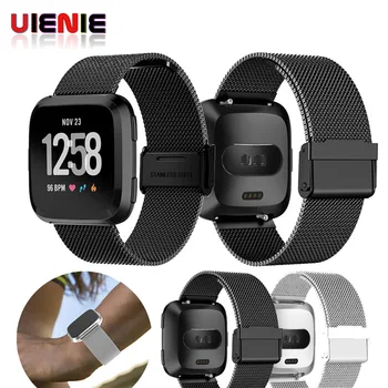 UIENIE Stainless Steel Mesh Milanese Magnetic Loop Wrist Band Accessories Wristbands Strap Bracelet Watch Band For Fitbit Versa
UIENIE Stainless Steel Mesh Milanese Magnetic Loop Wrist Band Accessories Wristbands Strap Bracelet Watch Band For Fitbit Versa