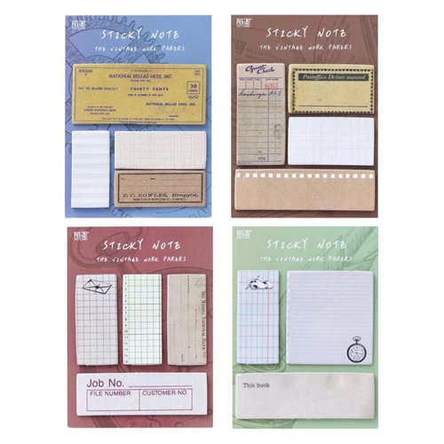 1PC Creative work planner sticky note Office memo pads School stationery memos Diary supplies Notepad (tt-2924)
1PC Creative work planner sticky note Office memo pads School stationery memos Diary supplies Notepad (tt-2924)