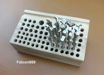 21pcs Leather Craft Carving Stamping Punch Stamper Tool Set Kit For Practical DIY - Knife Cutter Edger Creaser Groover Skiver Aw
21pcs Leather Craft Carving Stamping Punch Stamper Tool Set Kit For Practical DIY - Knife Cutter Edger Creaser Groover Skiver Aw