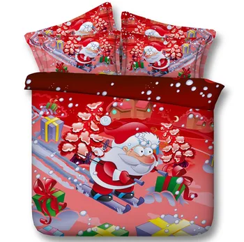 Christmas Bedding set Comforter sets duvet cover bed sheet sheets quilt covers bedspreads linen King queen size Santa Claus 5PCS
Christmas Bedding set Comforter sets duvet cover bed sheet sheets quilt covers bedspreads linen King queen size Santa Claus 5PCS