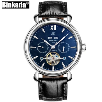 Men Watches Top Brand Luxury BINKADA Waterproof Tourbillon Automatic Mechanical Watches Men Clock Male Relogio Masculino
Men Watches Top Brand Luxury BINKADA Waterproof Tourbillon Automatic Mechanical Watches Men Clock Male Relogio Masculino