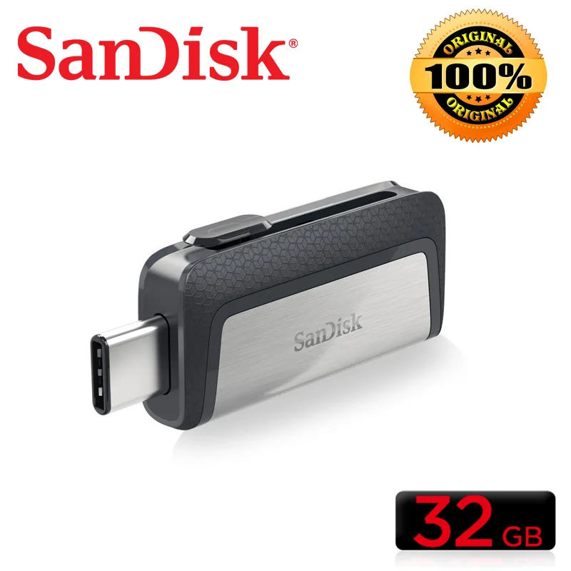 SanDisk SDDDC2 USB Flash Drive 32GB 64GB 150MB/S pendrive Type-C OTG USB 3.1 128gb 256gb memoria stick Pen Drives Flash U disco
SanDisk SDDDC2 USB Flash Drive 32GB 64GB 150MB/S pendrive Type-C OTG USB 3.1 128gb 256gb memoria stick Pen Drives Flash U disco