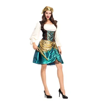 Halloween Costume for Women Sexy Caribbean Captain Pirate Costumes Adult Female Warrior Fancy Dress Cosplay Carnival Costume
Halloween Costume for Women Sexy Caribbean Captain Pirate Costumes Adult Female Warrior Fancy Dress Cosplay Carnival Costume