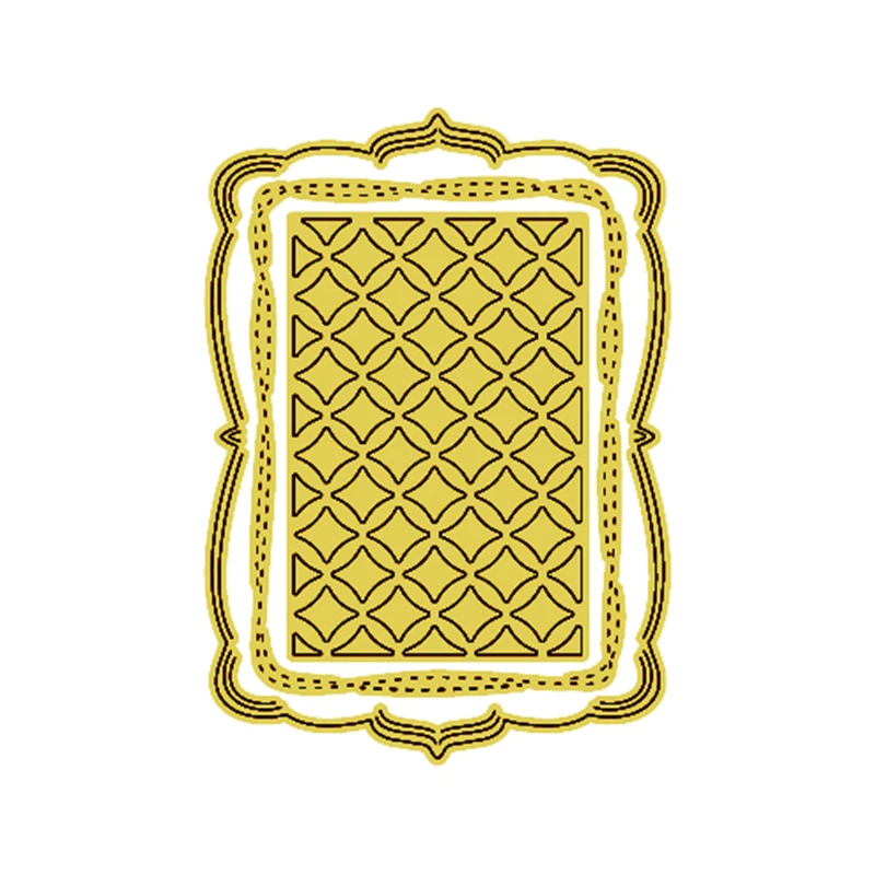 InLoveArts Grid Frame Background Metal Cutting Dies Frame for DIY Scrapbooking Card Album Embossing Crafts Die Cut New Template
InLoveArts Grid Frame Background Metal Cutting Dies Frame for DIY Scrapbooking Card Album Embossing Crafts Die Cut New Template