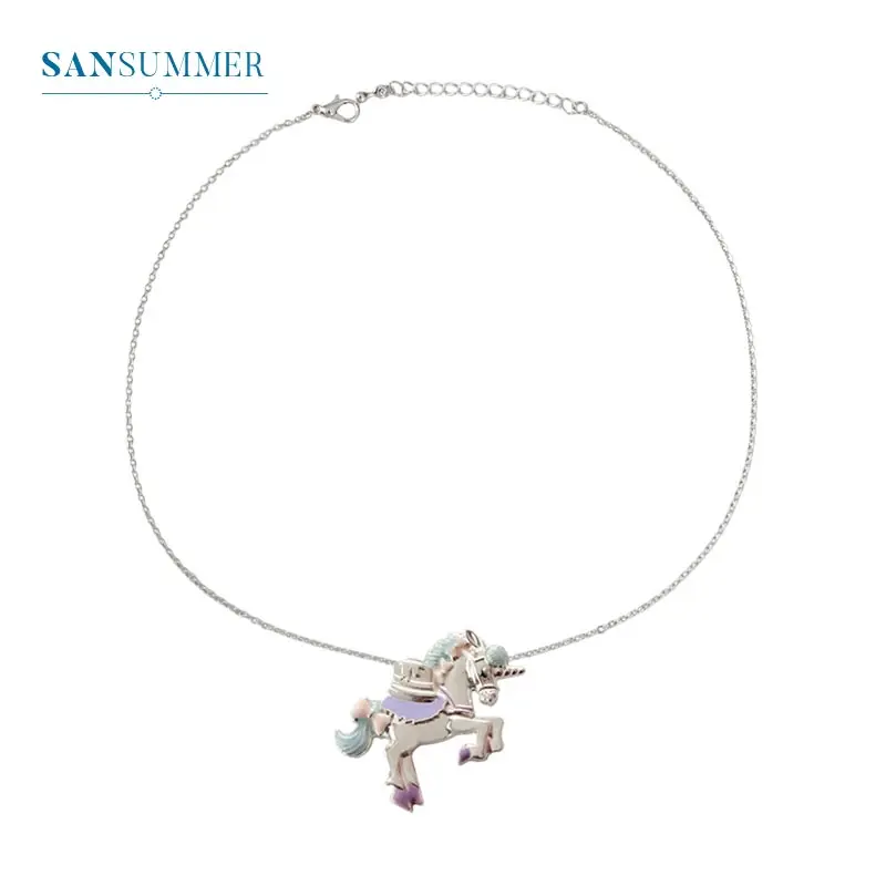 Women Necklaces & Pendants Unicorn Statement Necklace For Women Jewelry Clavicle Chain Collier Minimalist Jewelry Bijoux Femme
Women Necklaces & Pendants Unicorn Statement Necklace For Women Jewelry Clavicle Chain Collier Minimalist Jewelry Bijoux Femme
