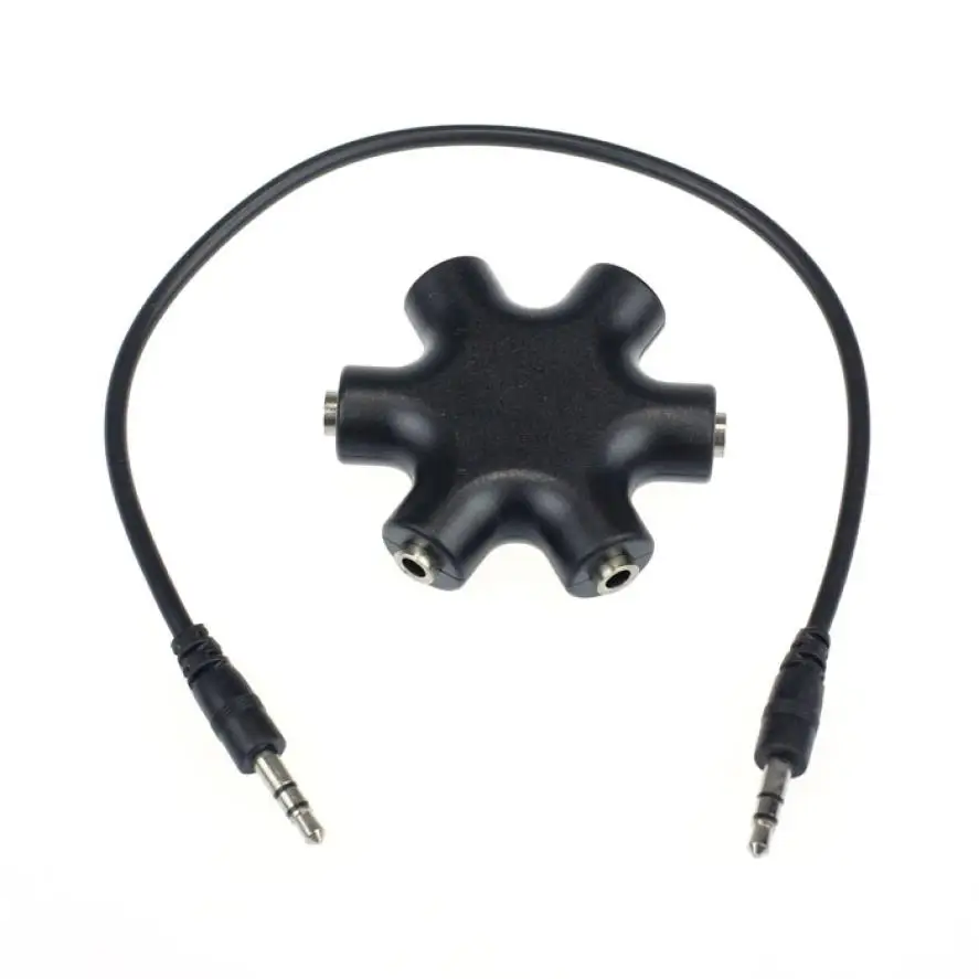 3.5mm Headphone Earphone Audio Splitter 1 Male to 2 3 4 5 Female Cable BK Valentine's Day 3.5 mm Earphone Z1025 DROPSHIP
3.5mm Headphone Earphone Audio Splitter 1 Male to 2 3 4 5 Female Cable BK Valentine's Day 3.5 mm Earphone Z1025 DROPSHIP