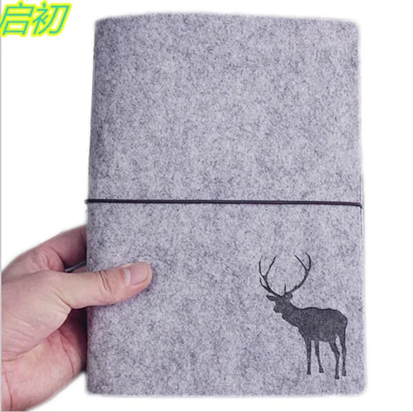 A5 A6 Deer loose leaf refillable wool felt spiral Weekly Planner notebook Cover filofax memo travel journal diary notepad
A5 A6 Deer loose leaf refillable wool felt spiral Weekly Planner notebook Cover filofax memo travel journal diary notepad
