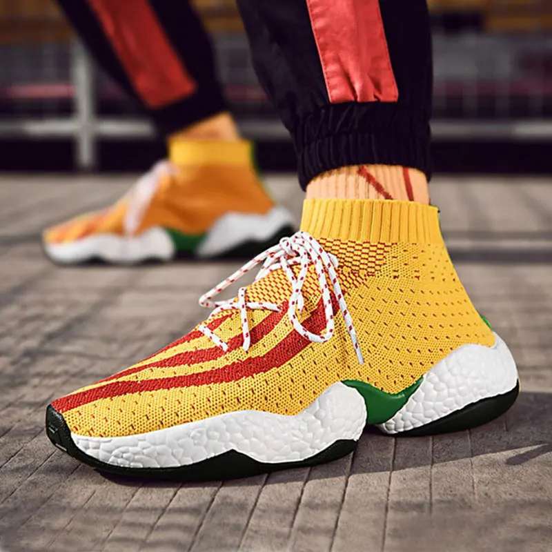 Casual Shoes Men Sneakers Knitting Sock Shoes Male Comfortable Fast Running Shoe Man Patchwork Trend Shose Hommes Summer Spring
Casual Shoes Men Sneakers Knitting Sock Shoes Male Comfortable Fast Running Shoe Man Patchwork Trend Shose Hommes Summer Spring