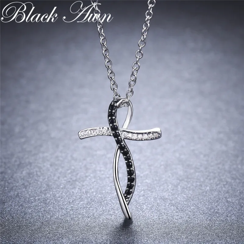 Fine Genuine 100% 925 Sterling Silver Necklace Women Jewelry Black&White Stone Necklaces Pendants P114
Fine Genuine 100% 925 Sterling Silver Necklace Women Jewelry Black&White Stone Necklaces Pendants P114