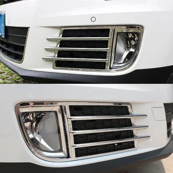 2Pcs/set Chrome ABS Car Front Fog Light Lamp Frame Trim Bezel Styling Car-covers For Volkswagen Tiguan 2013 2014
2Pcs/set Chrome ABS Car Front Fog Light Lamp Frame Trim Bezel Styling Car-covers For Volkswagen Tiguan 2013 2014
