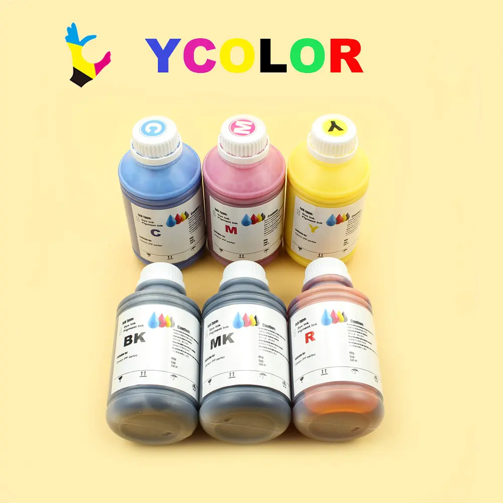 6*500ML large format printer Pigment ink for Canon IPF 6410SE 8410SE 6400SE printer
6*500ML large format printer Pigment ink for Canon IPF 6410SE 8410SE 6400SE printer