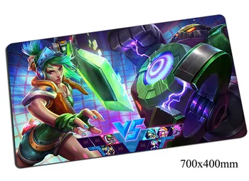 Blitzcrank mouse pad 700x400x2mm gaming mousepad gear lol gamer mouse mat pad game computer Great Steam Golem padmouse play mats
Blitzcrank mouse pad 700x400x2mm gaming mousepad gear lol gamer mouse mat pad game computer Great Steam Golem padmouse play mats