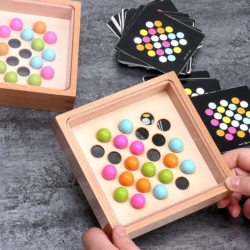Kids Wooden Finger Game Focus on Training Toys Parent-child Party Game Classic Matching Game for 3-6 Years Old
Kids Wooden Finger Game Focus on Training Toys Parent-child Party Game Classic Matching Game for 3-6 Years Old