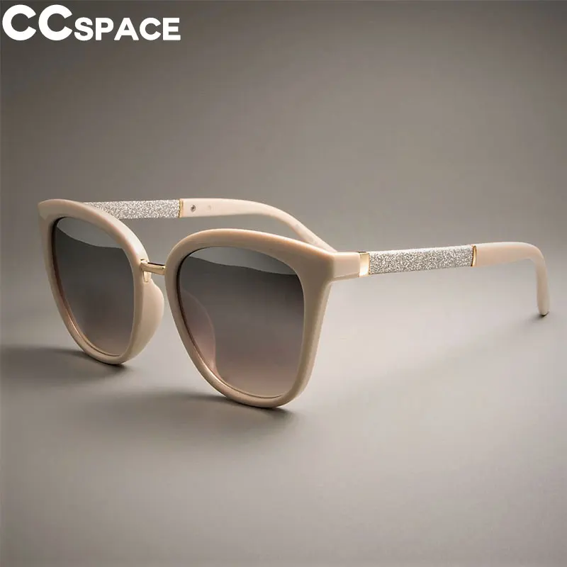 Ladies Square Glitter Sunglasses For Women Cat Eye Beige Frames Brand Designer Eyewear UV Protection Glasses 45074
Ladies Square Glitter Sunglasses For Women Cat Eye Beige Frames Brand Designer Eyewear UV Protection Glasses 45074