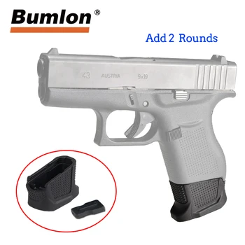 Glock 43 Enhanced Magazine Base Plate Plus Extension for 9mm 6rd pistol +2-Round G43 Extended Handgun Gun Accessory HT37-0085
Glock 43 Enhanced Magazine Base Plate Plus Extension for 9mm 6rd pistol +2-Round G43 Extended Handgun Gun Accessory HT37-0085
