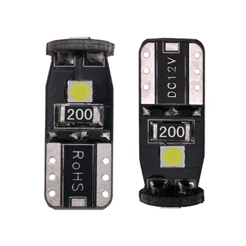 10pcs T10 W5W 194 168 Canbus Car LED Reading Light Error Free Auto Door Tail Clearance Lights Bulb 3030 3SMD White DC12V
10pcs T10 W5W 194 168 Canbus Car LED Reading Light Error Free Auto Door Tail Clearance Lights Bulb 3030 3SMD White DC12V
