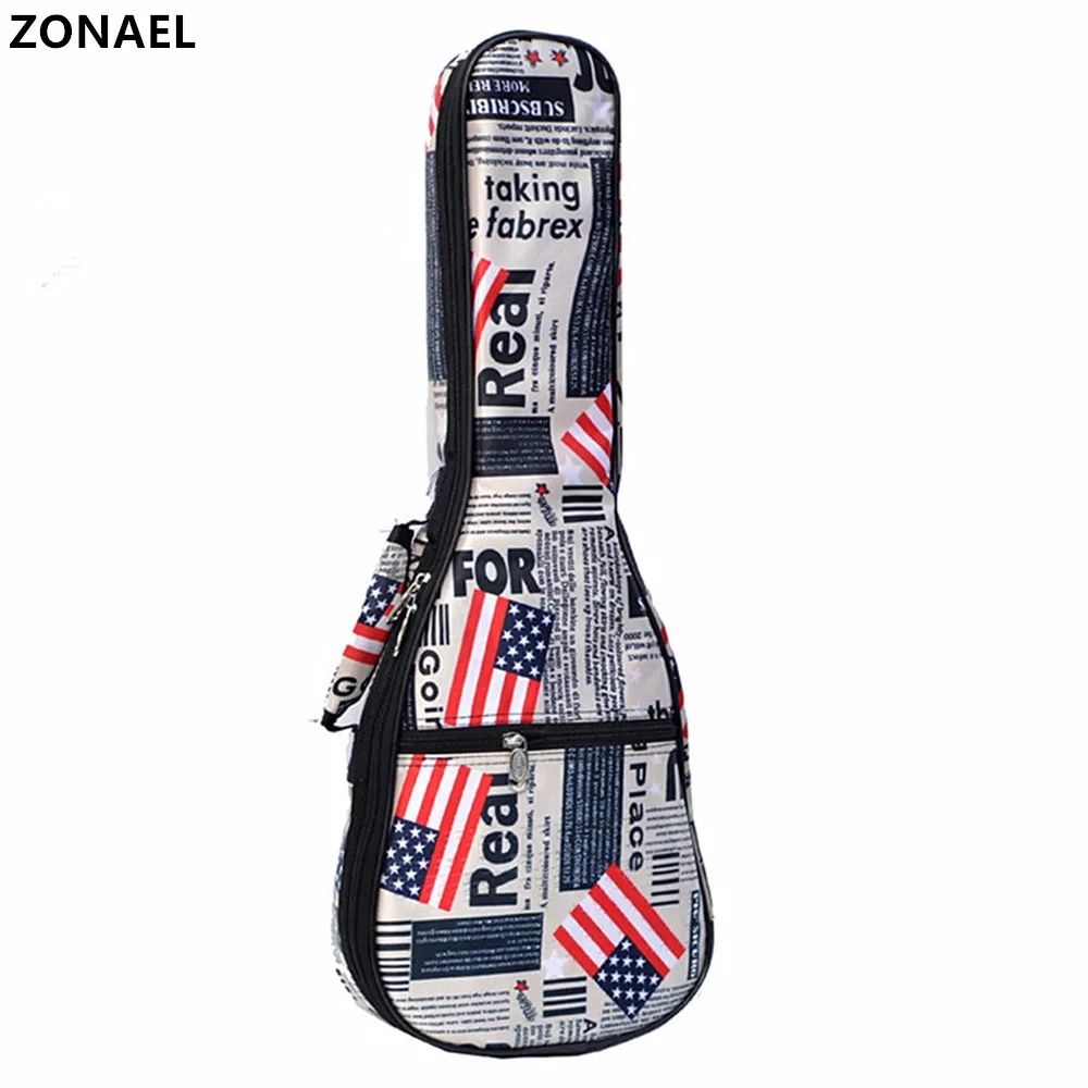 ZONAEL Hot 21 23 26 Inch Waterproof Soprano Concert Tenor Ukulele Bag Canvas Case Backpack Box Cover Guitar Parts Accessories
ZONAEL Hot 21 23 26 Inch Waterproof Soprano Concert Tenor Ukulele Bag Canvas Case Backpack Box Cover Guitar Parts Accessories