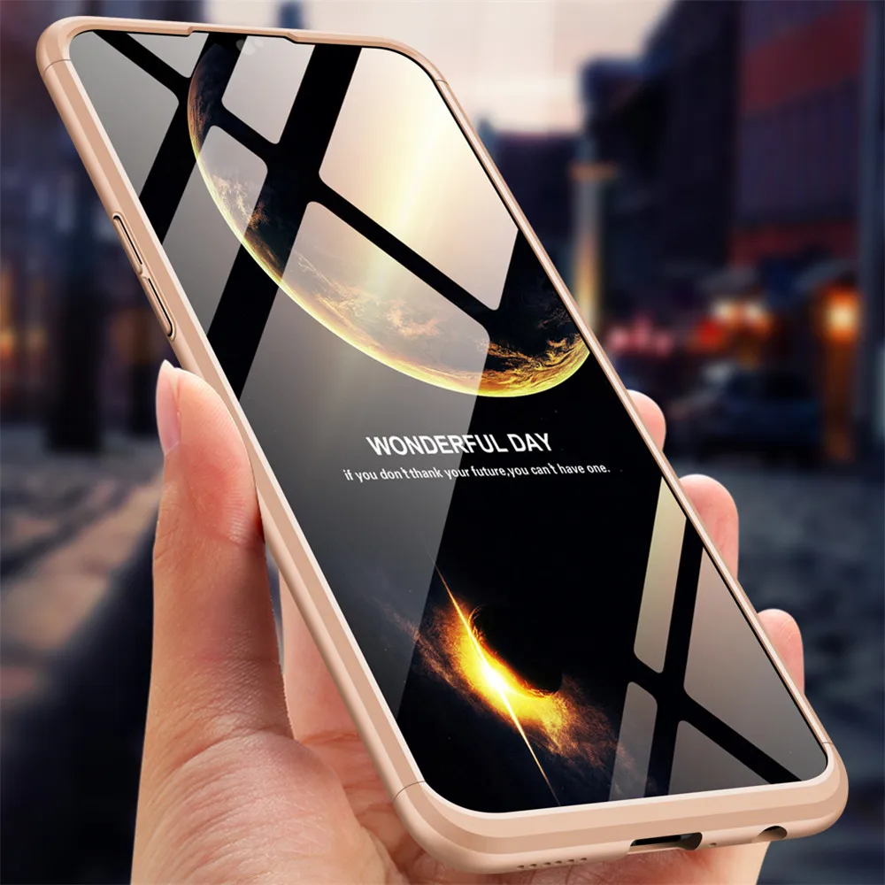 GKK 360 градусов Полная защита Гибридный ПК противоударный чехол для OPPO F3 F5 F7 F9 F11 F17