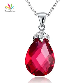 Peacock Star 925 Sterling Solid Silver Tear Drop High Quality Fuchsia Crystal Pendant Necklace CFN8021
Peacock Star 925 Sterling Solid Silver Tear Drop High Quality Fuchsia Crystal Pendant Necklace CFN8021