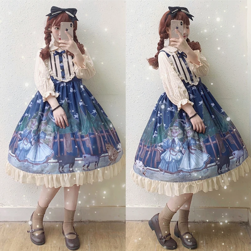 2019 New Design Forest Covenant Gothic Lolita Dress Women Cute Girl Cool Sexy Slim Party Goth Casual Dress Vintage Lolita Sets
2019 New Design Forest Covenant Gothic Lolita Dress Women Cute Girl Cool Sexy Slim Party Goth Casual Dress Vintage Lolita Sets