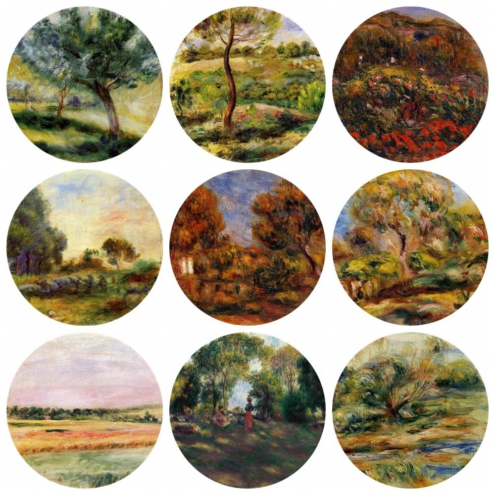 20pcs 12~40mm Artist Pierre-Auguste Renoir Art Paintings Collection Landscape Banks Of The River Glass Cabochon
20pcs 12~40mm Artist Pierre-Auguste Renoir Art Paintings Collection Landscape Banks Of The River Glass Cabochon