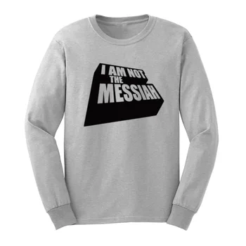 Loo Show Mens I am Not The Messiah Graphic Long Sleeve T-Shirts Casual Men Tee
Loo Show Mens I am Not The Messiah Graphic Long Sleeve T-Shirts Casual Men Tee