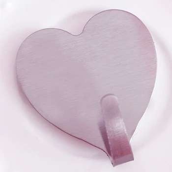 Stainless Steel Hook Fashion Door Kitchen Hook Bathroom Kitchen Toilet Romantic Heart Shape Adhesive Hanger Hook
Stainless Steel Hook Fashion Door Kitchen Hook Bathroom Kitchen Toilet Romantic Heart Shape Adhesive Hanger Hook
