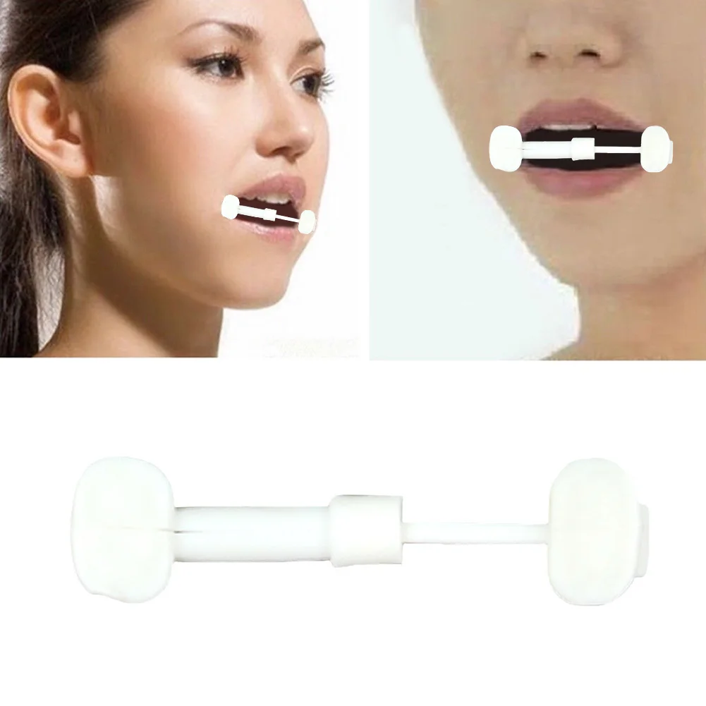 2Pcs Unique White Natural Stretch Facial Muscles Smile Exerciser Device Face-lifting Slim Mouth Piece Tools
2Pcs Unique White Natural Stretch Facial Muscles Smile Exerciser Device Face-lifting Slim Mouth Piece Tools