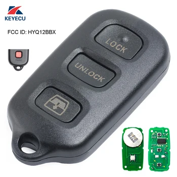 KEYECU Replacement Remote Control Key Fob 3+1 Button for Toyota 4Runner Sequoia 2000 - 2007 FCC ID: HYQ12BBX
KEYECU Replacement Remote Control Key Fob 3+1 Button for Toyota 4Runner Sequoia 2000 - 2007 FCC ID: HYQ12BBX