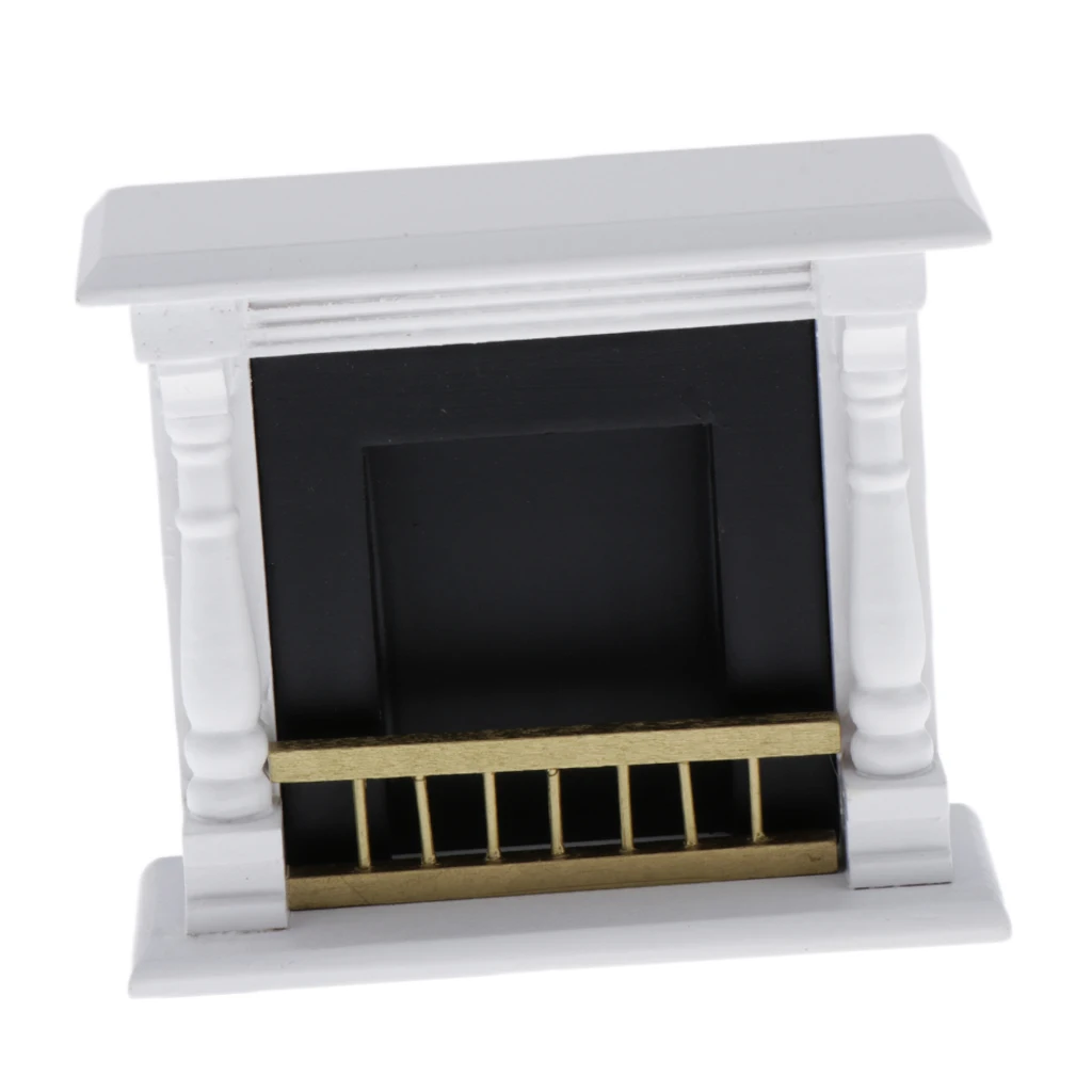 1:12 Dollhouse Miniature Fireplace Furniture Room Wooden Vintage Black White Fireplace, 1/12 Fairy Landscape
1:12 Dollhouse Miniature Fireplace Furniture Room Wooden Vintage Black White Fireplace, 1/12 Fairy Landscape