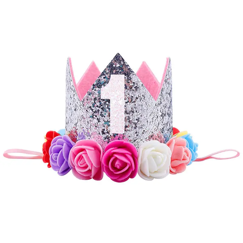 Hat Gifts Baby Girl First Birthday Party Hat Decorations Hairband