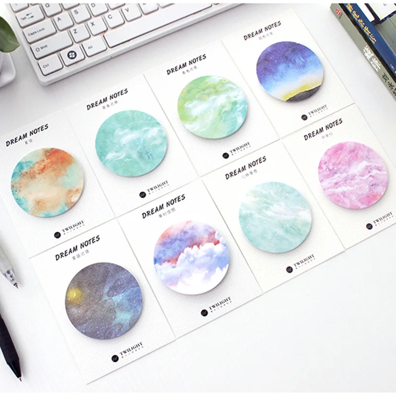 8 pcs/Lot Dream notes Fantasy star memo pad Planner sticker Diary book marker Stationery Office material School supplies F665
8 pcs/Lot Dream notes Fantasy star memo pad Planner sticker Diary book marker Stationery Office material School supplies F665