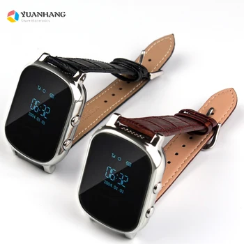 T58 Smart GPS WIFI Tracker Locator Anti-Lost Watch Kids Elder Child SOS Call Remote Monitor Genuine Leather Strap Smartwatch
T58 Smart GPS WIFI Tracker Locator Anti-Lost Watch Kids Elder Child SOS Call Remote Monitor Genuine Leather Strap Smartwatch