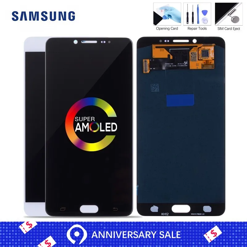 6.0" AMOLED Original LCD for SAMSUNG Galaxy C9 Pro Display Touch Screen for SAMSUNG Galaxy C9 Pro C9000 C9 LCD Replacement
6.0" AMOLED Original LCD for SAMSUNG Galaxy C9 Pro Display Touch Screen for SAMSUNG Galaxy C9 Pro C9000 C9 LCD Replacement